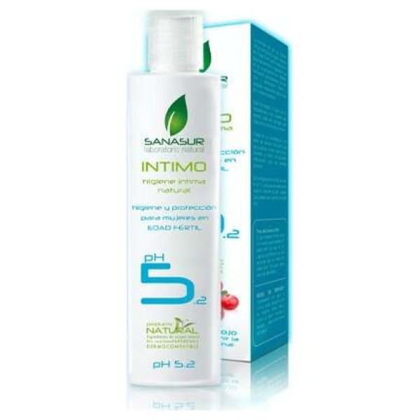 Sanasur Gel Higiene Intima Natural Ph 5.2 200 Ml
