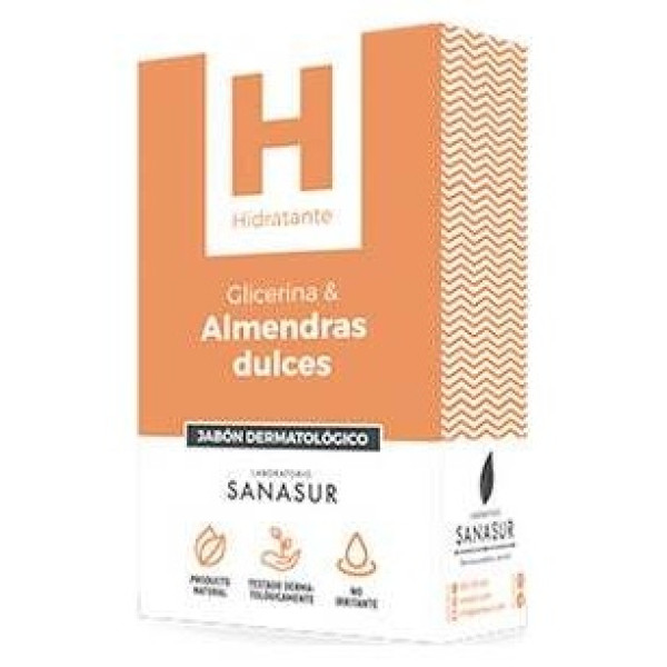 Jabon Glicerina Aceite De Almendras 100Gr.