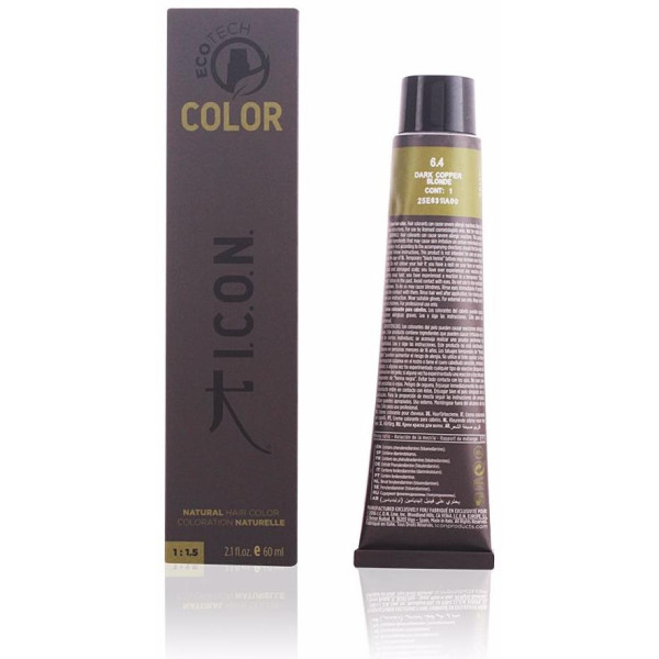 Ecotech Color Natural Color 6.4 Dark Copper Blonde