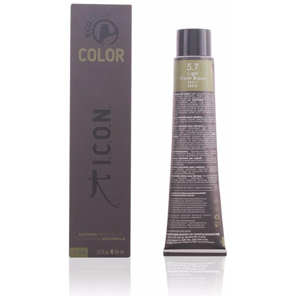 Ecotech Color Natural Color 5.7 Light Violet Brown