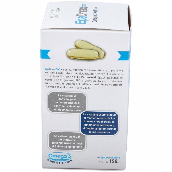 Epadhax Omega 3 Activo 1 Gr 90 Capsulas