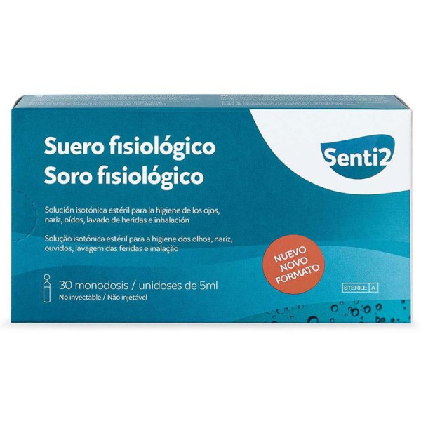 Senti2 Suero Fisiológico Monodosis 30X5Ml