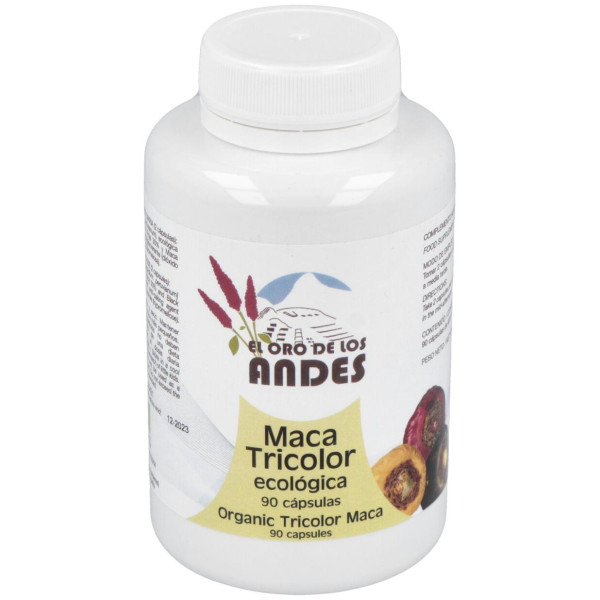 El Oro De Los Andes Maca Tricolor 700 Mg 90 Caps Bio