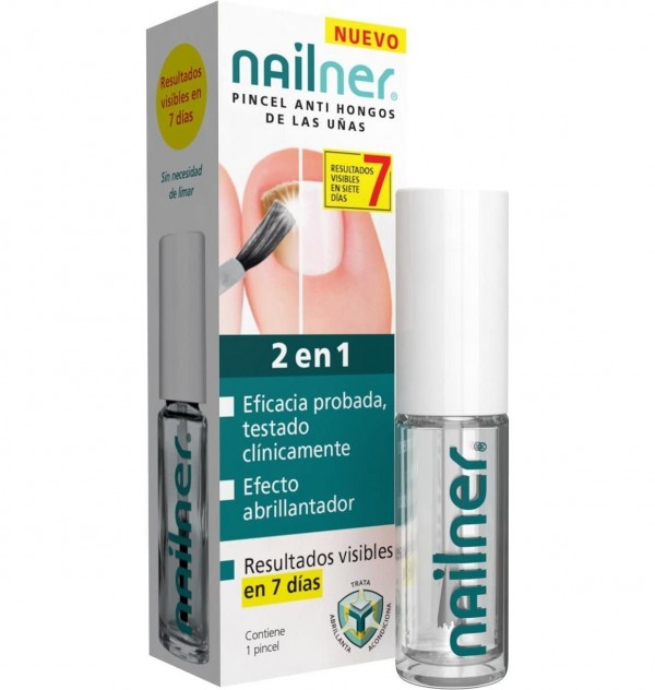 Nailner Pincel Anti Hongos 2 En 1, 5ml. - Karo Healthcare
