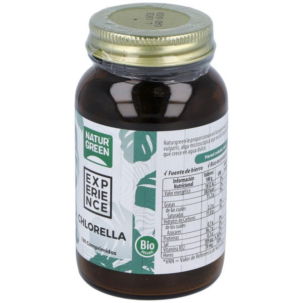 Naturgreen Experience Chlorella Ecológica 180Comp