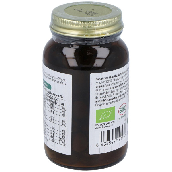 Naturgreen Experience Chlorella Ecológica 180Comp