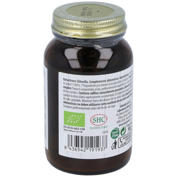 Naturgreen Experience Chlorella Ecológica 180Comp