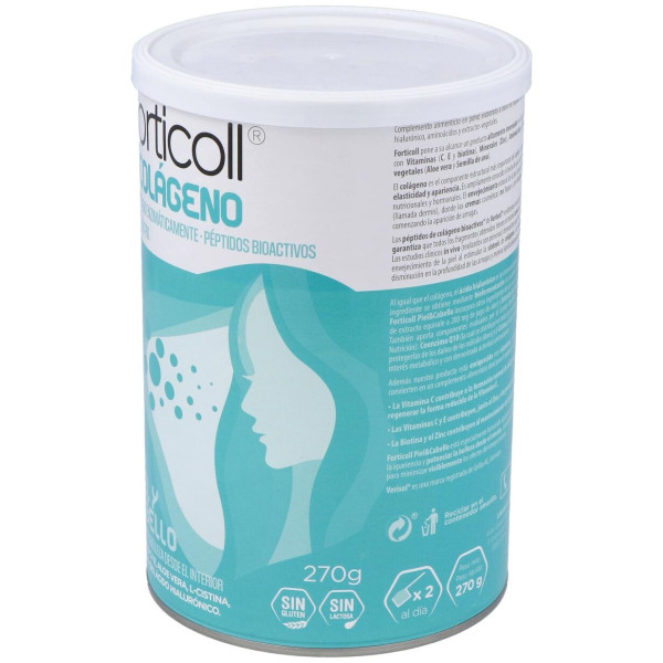 Colageno Bioactivo Piel Y Cabello 270Gr. Forticoll