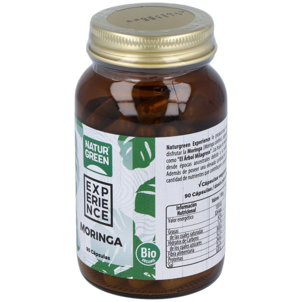 Naturgreen Moringa Bio 90 Cápsulas