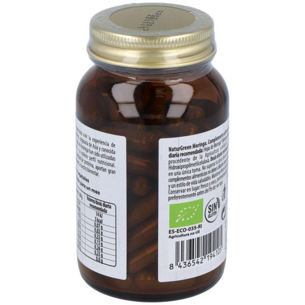 Naturgreen Moringa Bio 90 Cápsulas