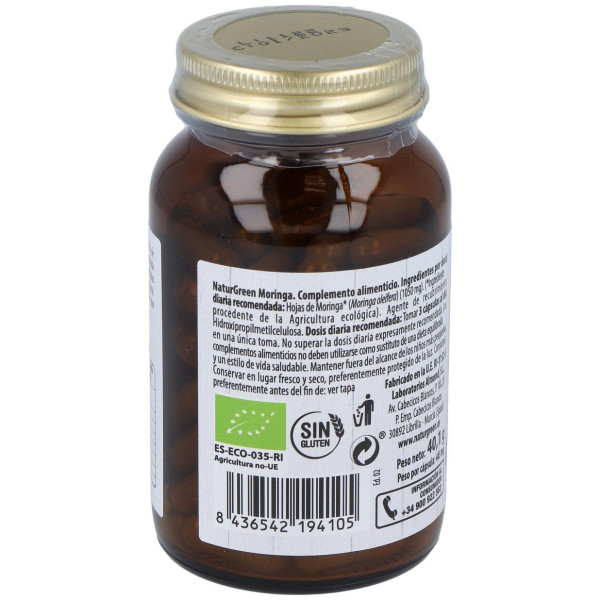 Naturgreen Moringa Bio 90 Cápsulas