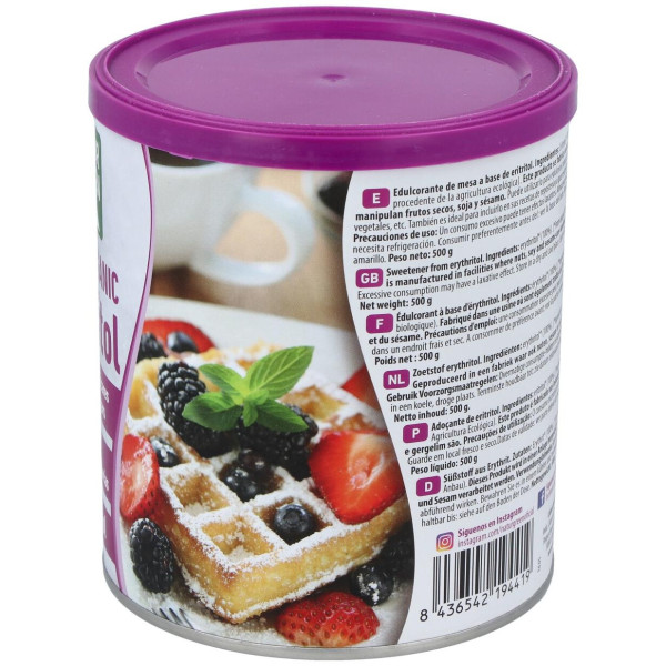 Naturgeen Eritritol Bio 500 Gamos