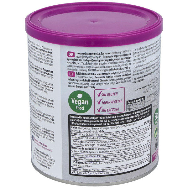 Naturgeen Eritritol Bio 500 Gamos
