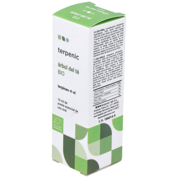 Arbol Del Te Aceite Esencial Alimentario 10Ml. Bio