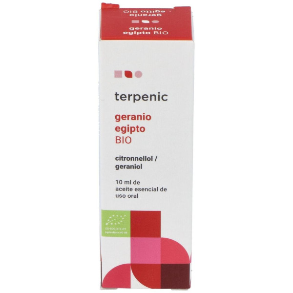 Geranio Aceite Esencial Alimentario Bio 10Ml.