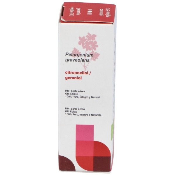 Geranio Aceite Esencial Alimentario Bio 10Ml.