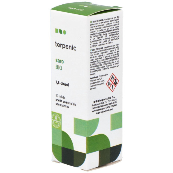 Saro (Mandravasarotra) Aceite Esencial Bio 10Ml.