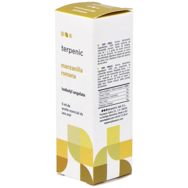 Manzanilla Romana Aceite Esencial Alimentario 5Ml.