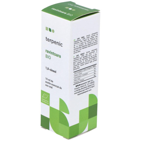 Ravintsara Aceite Esencial Alimentario Bio 10Ml.