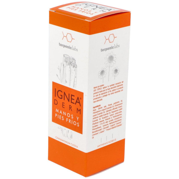 Terpenic Ignea Derm Crema Para Manos Y Pies Fríos 50Ml
