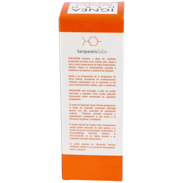 Terpenic Ignea Derm Crema Para Manos Y Pies Fríos 50Ml