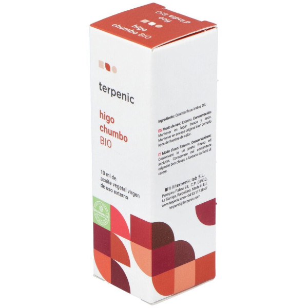 Higo Chumbo Aceite Vegetal Virgen Bio 10Ml.