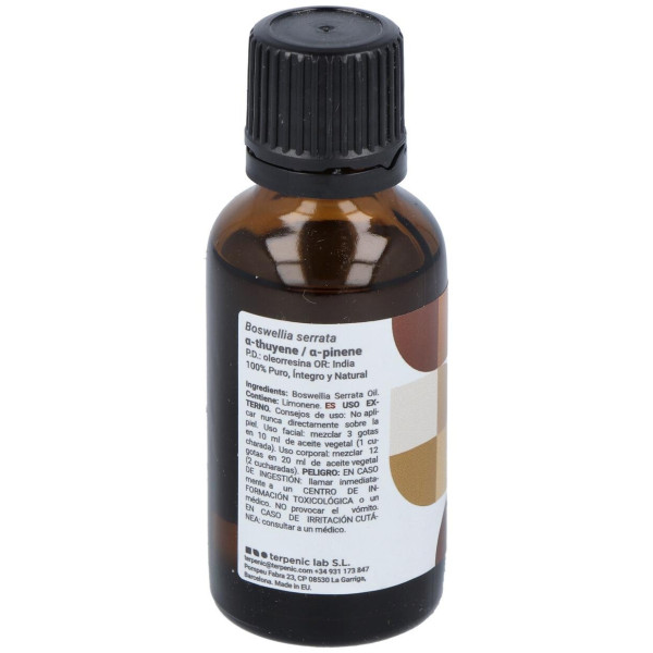 Terpenic Incienso Ayurveda Aceite Esencial 30Ml