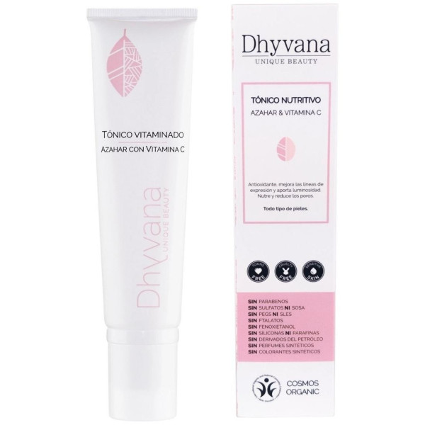 Tónico Nutritivo Dhyvana Unique Beauty® Azahar Con Vitamina C 100Ml
