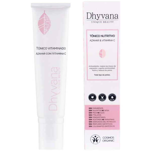 Tónico Nutritivo Dhyvana Unique Beauty® Azahar Con Vitamina C 100Ml