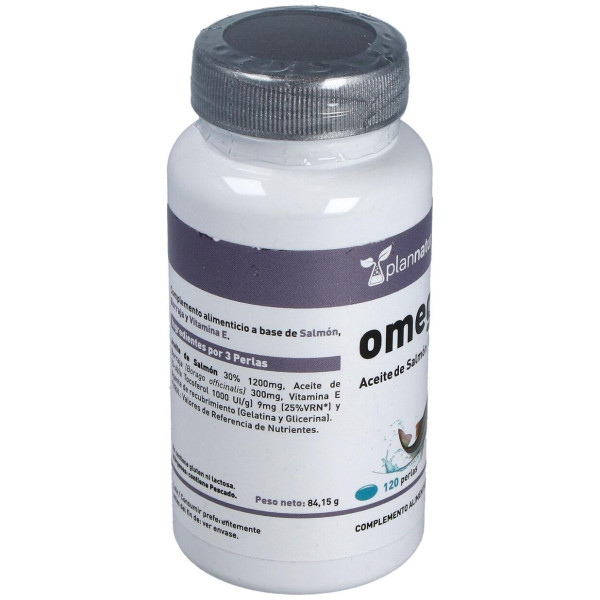 Omega 3+6 Borraja + Salmon 500Mg. 120Perlas