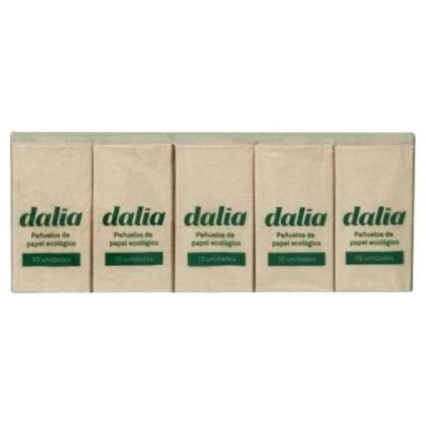 Dalia Pañuelos Bolsillo Bio Sin Blanquear 10Uds