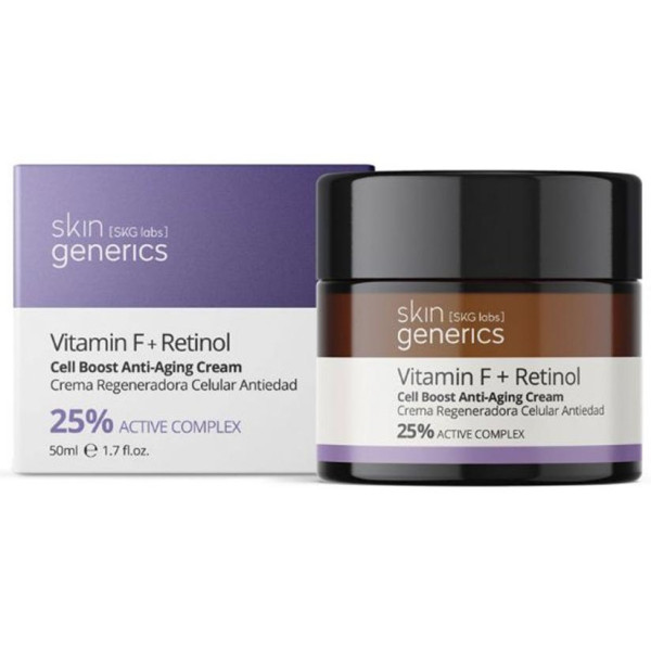 Vitamina F + Retinol Cell Boos Antiaging Cream 50 Ml