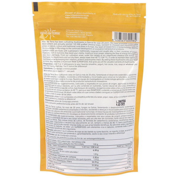 Cordyceps Vital 100Gr. 2