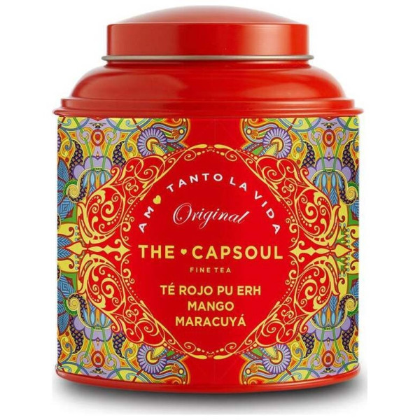 The Capsoul Té Rojo Pu Erh Mango Maracuyá 100G