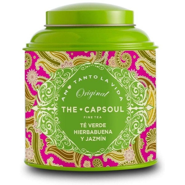 The Capsoul Té Granel Verde Hierbabuena Y Jazmín 100G