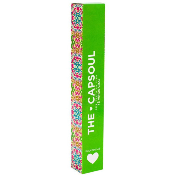 Cápsulas Té Verde Chai Cápsulas Compatibles Nespresso 10 U