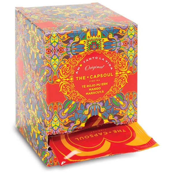 Pirámides Ensobradas Té Rojo Mango Maracuyá 15 U