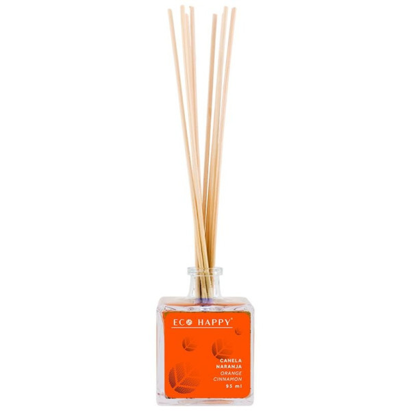 Canela-Naranja Ambientador Mikado, Decorativos Eco Happy - Perfumes Club