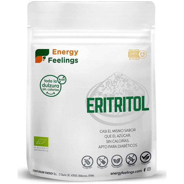 Energy Feelings Eritritol Polvo Eco Vegan Sin Gluten 200G