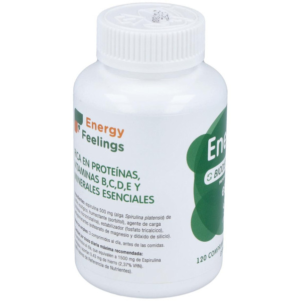 Energy Feelings Energy Spirulina 120Comp