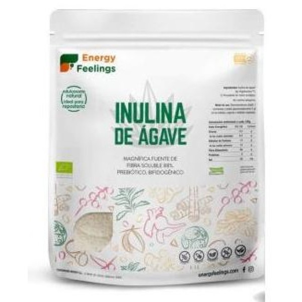 Energy Feelings Inulina Agave Polvo Eco Vegan Sin Gluten 500G
