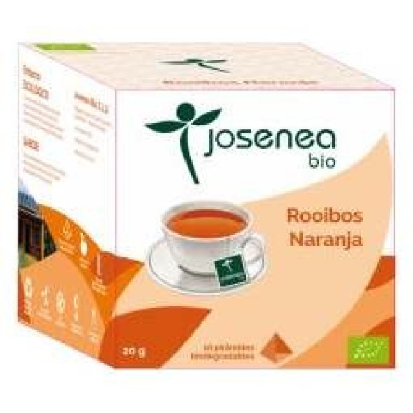 Rooibos-Naranja 10Piramides Ensobradas Bio