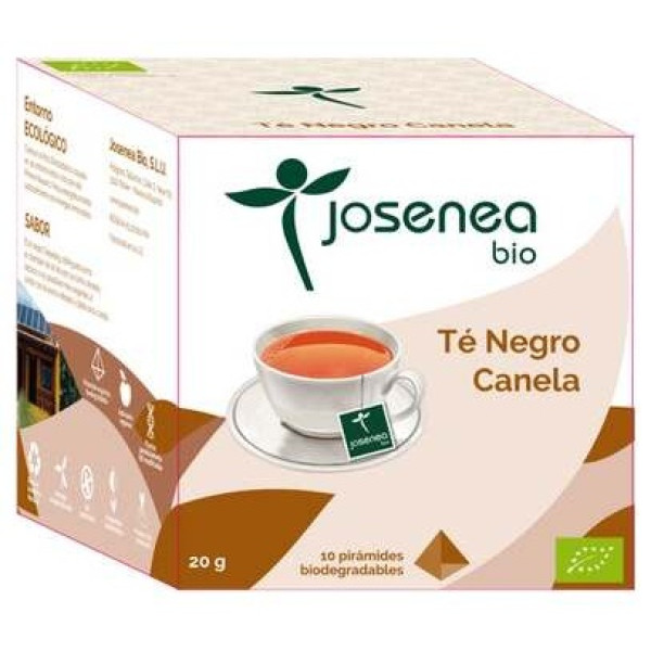 Te Negro-Canela 10Piramides Ensobradas Bio