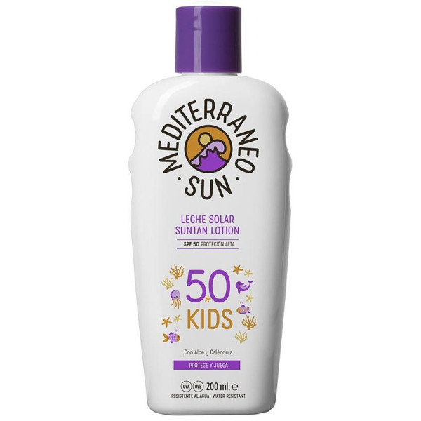 Mediterraneo Sun Swim Y Play Leche Solar Infantil Spf50 200Ml
