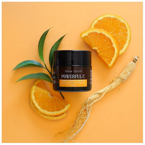 Alma Secret Antiedad Iluminadora Con Vitamina C, Ginseng Y Moringa Spf30 50Ml