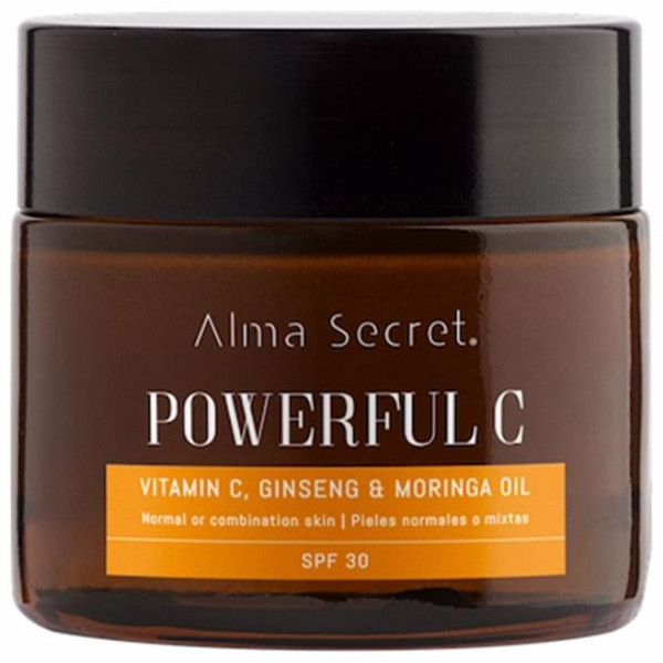 Alma Secret Antiedad Iluminadora Con Vitamina C, Ginseng Y Moringa Spf30 50Ml