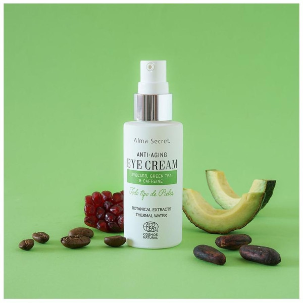 Eye Cream Antiedad Con Aguacate, Té Verde Y Cafeína Botanical Extracts 30 Ml