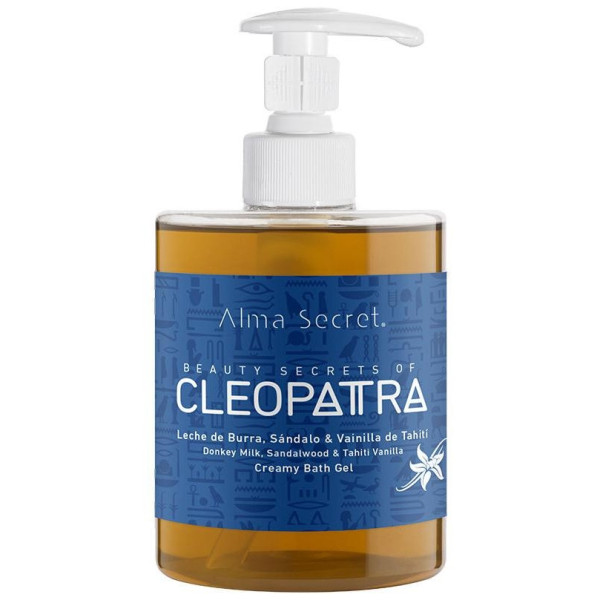 Alma Secret Gel De Baño Cleopatra Con Leche De Burra_ Sándalo Y Vainilla 500Ml