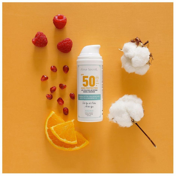 Alma Secret Crema Facial Con Alta Proteccion Solar Spf50 50Ml