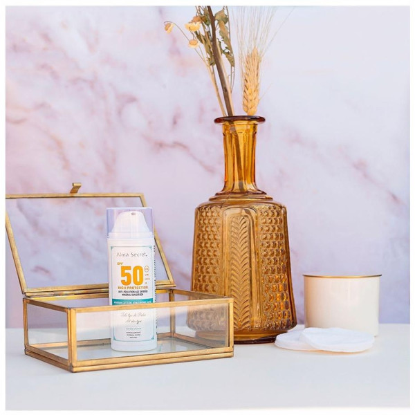 Alma Secret Crema Facial Con Alta Proteccion Solar Spf50 50Ml